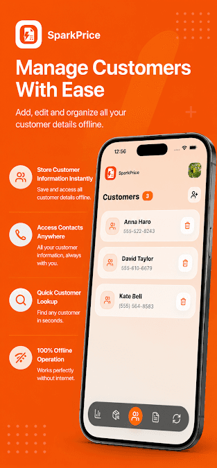 SparkPrice quotation creation features